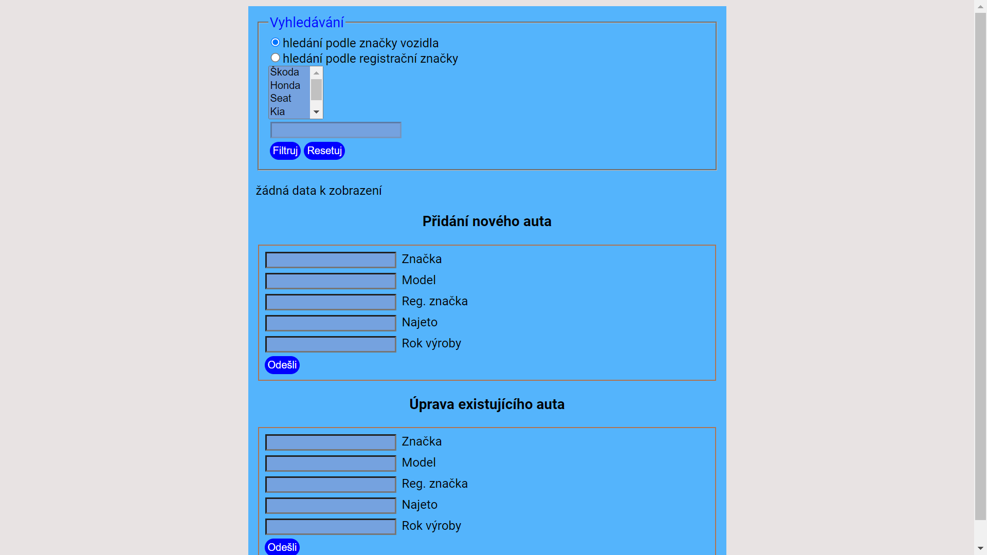 React and PHP and MySQL